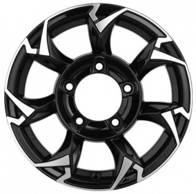 Диски Khomen Wheels KHW1505 (Jimny) Black-FP